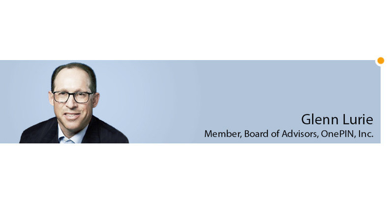 OnePIN Welcomes Glenn Lurie to Board of Advisors