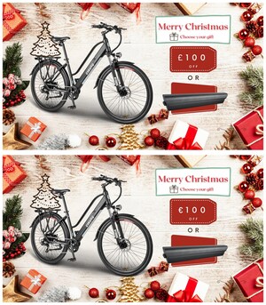 Eskute feiert Weihnachten: Großer Rabatt auf sein Wayfarer E-Citybike
