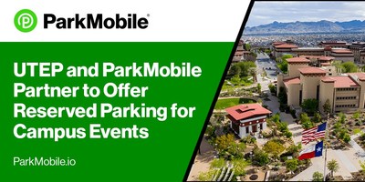 Students, faculty, and visitors will be able to reserve parking on campus via ParkMobile for entertainment activities at Sun Bowl Stadium, the Don Haskins Center, Magoffin Auditorium, and other campus venues.