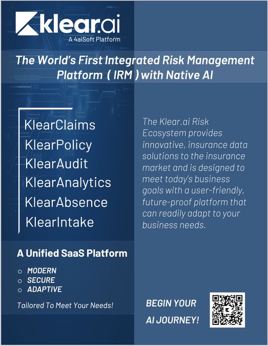 Klear.ai Featured in WorkersCompensation.com's Article Highlighting the Substantive Changes "Native AI" Solutions Are Having on Claims Management - Vimarsana News