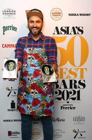 Three Hong Kong Bars Enter The World's 50 Best Bars 2021 List