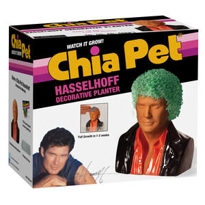 Stuff your holiday stockings with JEI's CH-CH-CH-CHIA™ CHIA PET® favorites David Hasselhoff, Willie Nelson and The Child from The Mandalorian!