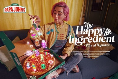 Papa John’s Slices of Happiness campaign