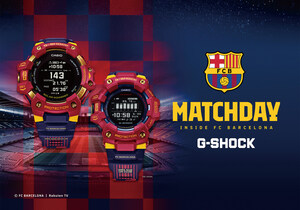 Casio lance des modèles G-SHOCK en collaboration avec la série documentaire télévisée Matchday : Inside FC Barcelona
