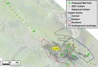 Meridian hits visible gold within strong copper zone during metallurgical drill program