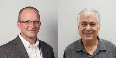 UbiQD Director of Sales Eric Moody and UbiQD Director of Intellectual Property Bruce Cottrell recently joined the company. Photo credit UbiQD, Inc.