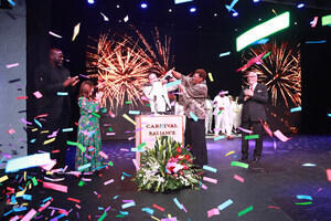 CARNIVAL RADIANCE CHRISTENED BY GODMOTHER DR. LUCILLE O'NEAL