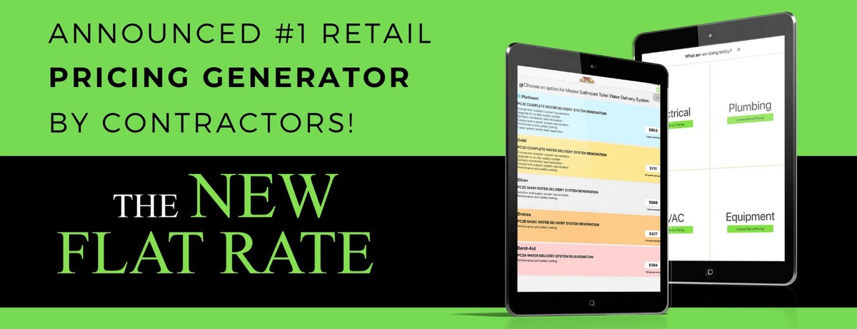 The New Flat Rate named No. 1 Retail Pricing Generator by Contractors - Vimarsana News
