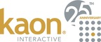 Kaon Interactive Celebrates 25 Years as a Technology Leader in...