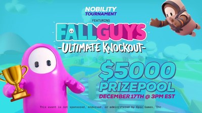 Nobility Fall Guys Community Tournament Details (PRNewsfoto/Nobility Token)