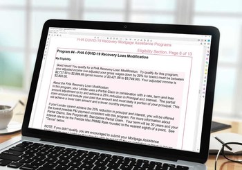 Eligibility results from Cakeforms Automated Underwriter for Mortgage Assistance