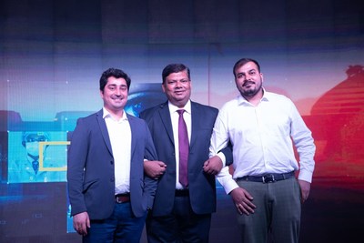 Left to Right  Sudhanshu Kumar, CEO and Co-Founder iNeuron, Uday Mishra, Chief Business Officer, iNeuron, Krish Naik, CIO and Co-Founder iNeuron.