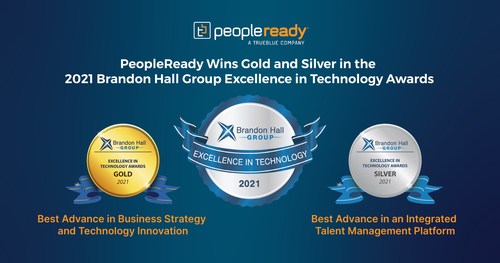 PeopleReady's groundbreaking JobStack app, which helps connect people and work 24/7, is being recognized in this year’s Brandon Hall Group Excellence in Technology Awards Fall program with a gold award in the Best Advance in Business Strategy and Technology Innovation category and a silver award in the Best Advance in Integrated Talent Management Platform category.