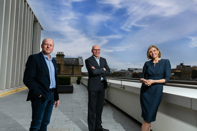 From left to right: Fergal Coburn, Group Chief Technology Officer, AIB; Graham Fagan, Group Director of Enterprise Technology & Cloud Engineering, AIB; and Deborah Threadgold, Country General Manager, IBM Ireland.