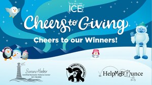 Sparkling Ice® Announces Charity Winners of $150,000 Donation through New Holiday Initiative