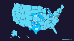 Roommates.com reveals the cheapest cities for finding a roommate