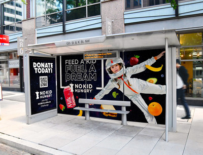 No Kid Hungry, Clear Channel Outdoor