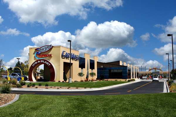 One of ZIPS newly acquired Rocket Express mega car wash locations in the Mountain West, which marks the first step of ZIPS plan for rapid and wide-spread expansion into western markets.