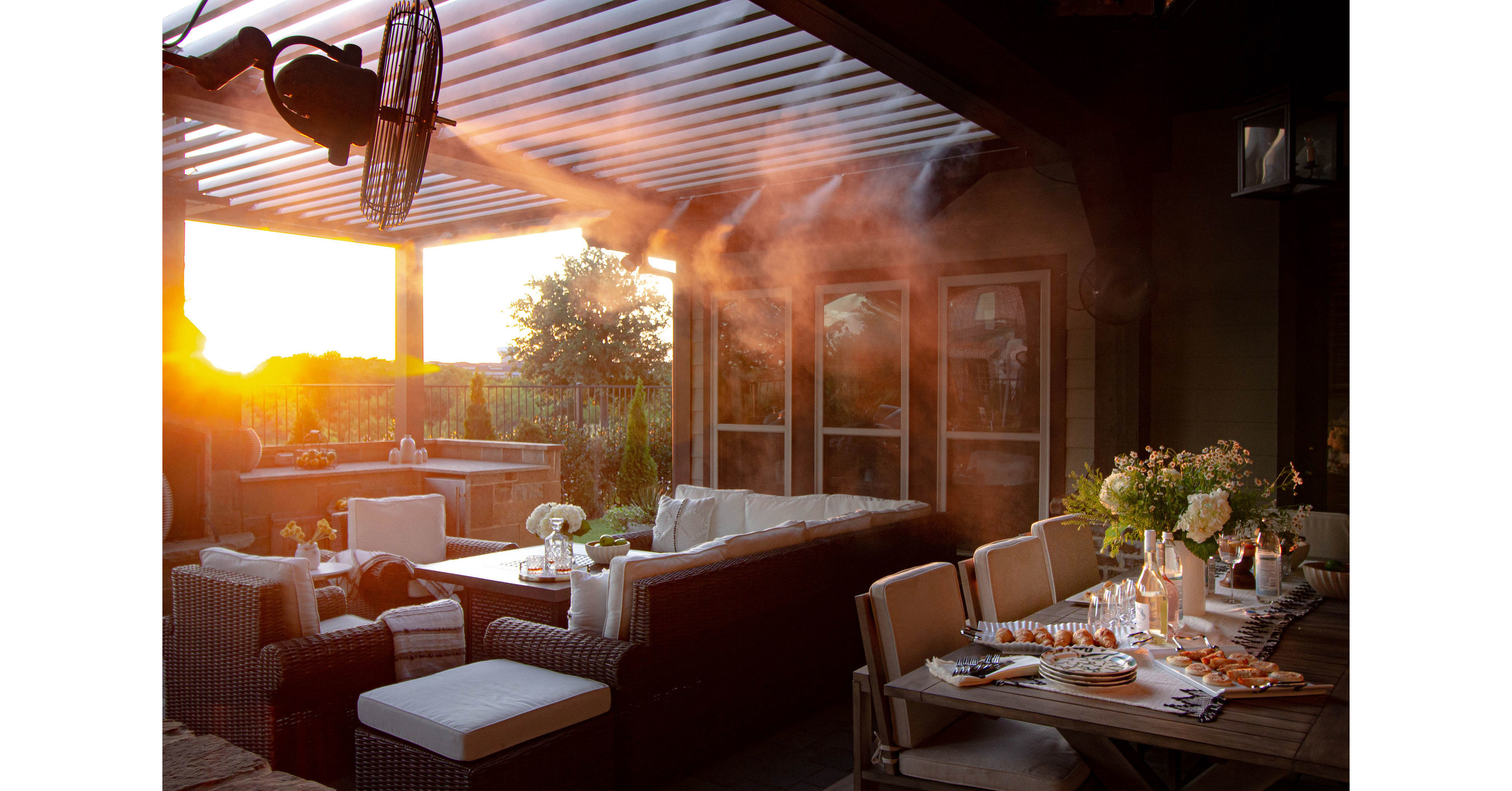 Plano Couple Launches aerMist, the First Tech and Eco-friendly Cooling System