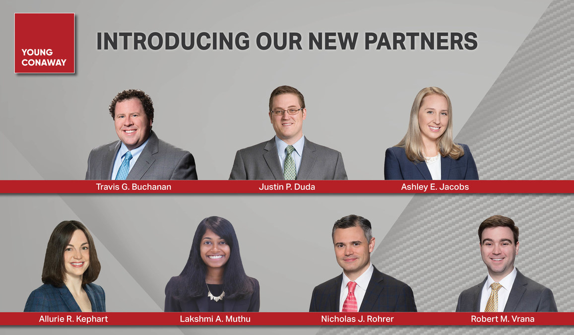 Young Conaway Elects Seven New Partners - Vimarsana News