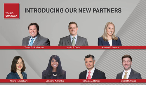 Young Conaway's New Partners Effective January 1, 2022