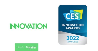 Schneider Electric Wins Four CES 2022 Innovation Awards for Sustainability and Smart Home Leadership (CNW Group/Schneider Electric Canada Inc.)