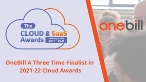 OneBill A Three Time Finalist in 2021-22 Cloud Awards