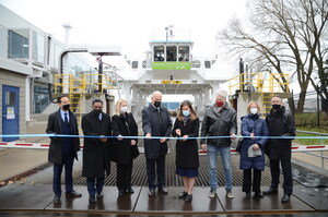 Billy Bishop Airport Marilyn Bell I is now Canada's First Truly Zero Emission, Lithium-Ion Electric Ferry