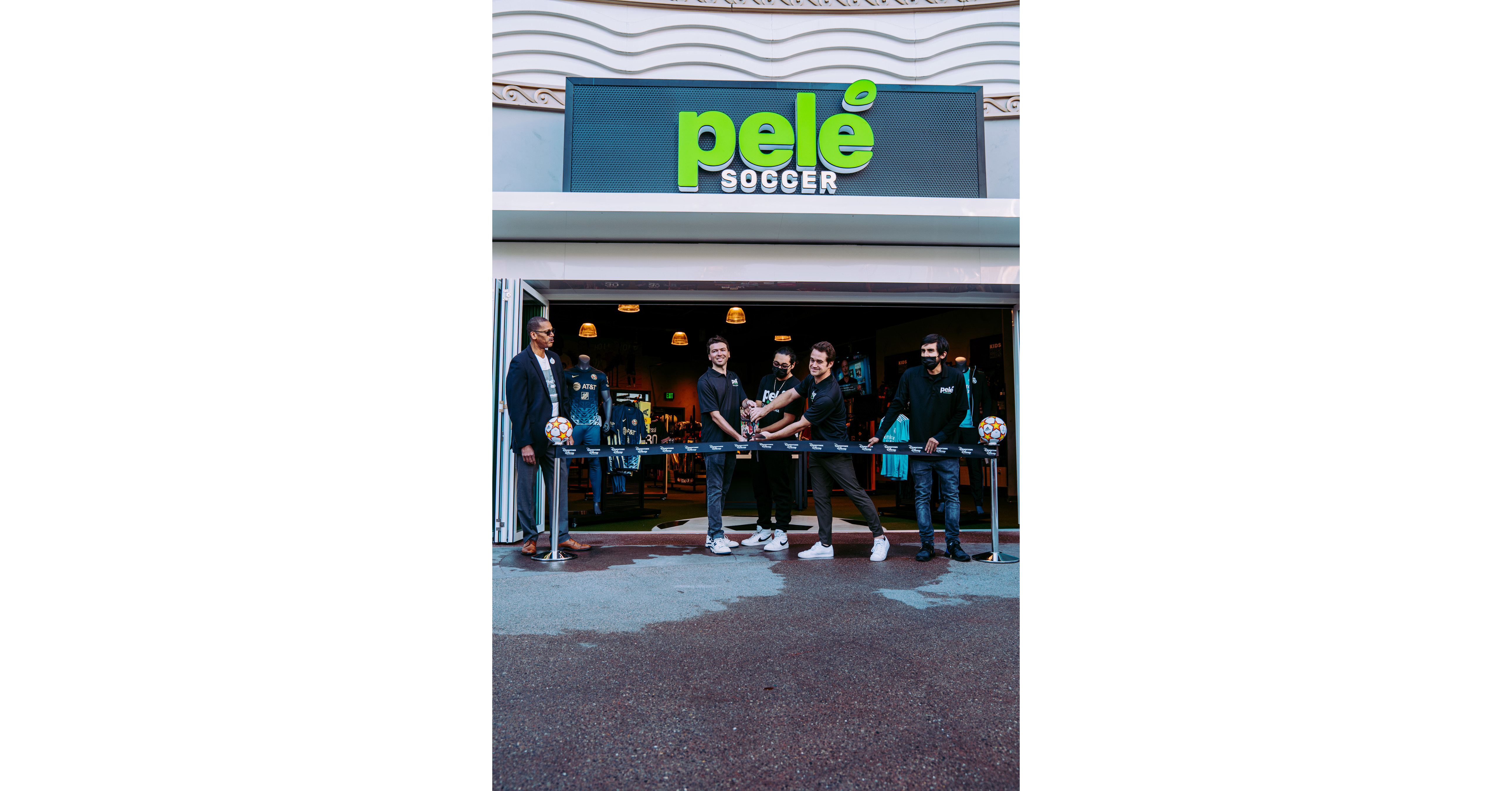 Pelé Soccer Store Opens at Downtown Disney® District