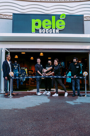 Pelé Soccer Store Opens at Downtown Disney® District