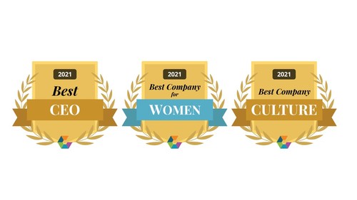 SmartBug Media®  wins three more Comparably awards this quarter, ranking on the Best Company Culture and Best Company for Women lists, with SmartBug® founder and CEO Ryan Malone ranking on the Best CEOs list.