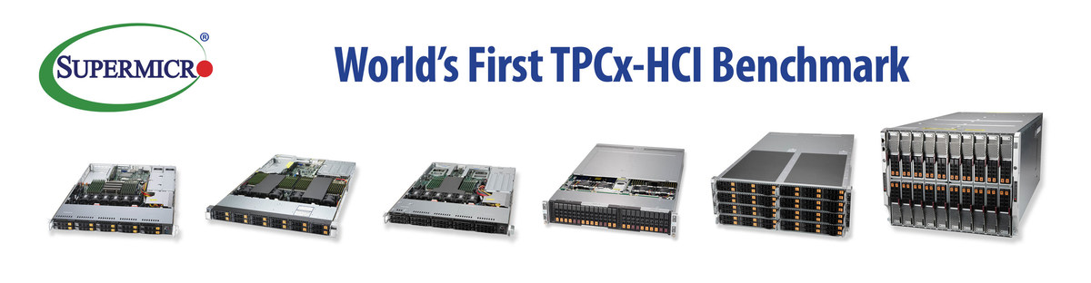 Supermicro Announces World's First TPCx-HCI Benchmark Result - Vimarsana News