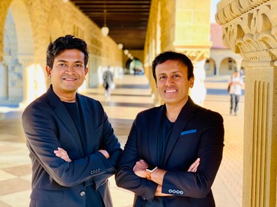 Jonathan Siddharth, Founder & CEO of Turing (left) and Vijay Krishnan, Founder and CTO (right) built Turing to let companies spin up their engineering dream team in the cloud.