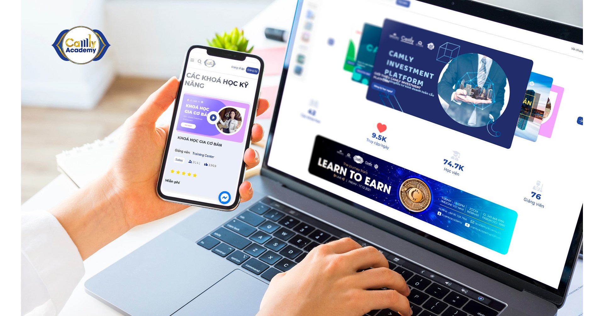 The new wave in Edtech: Learn to earn with Camly Academy Platform