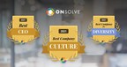 OnSolve® Continues Recognition Streak with Awards for Company...