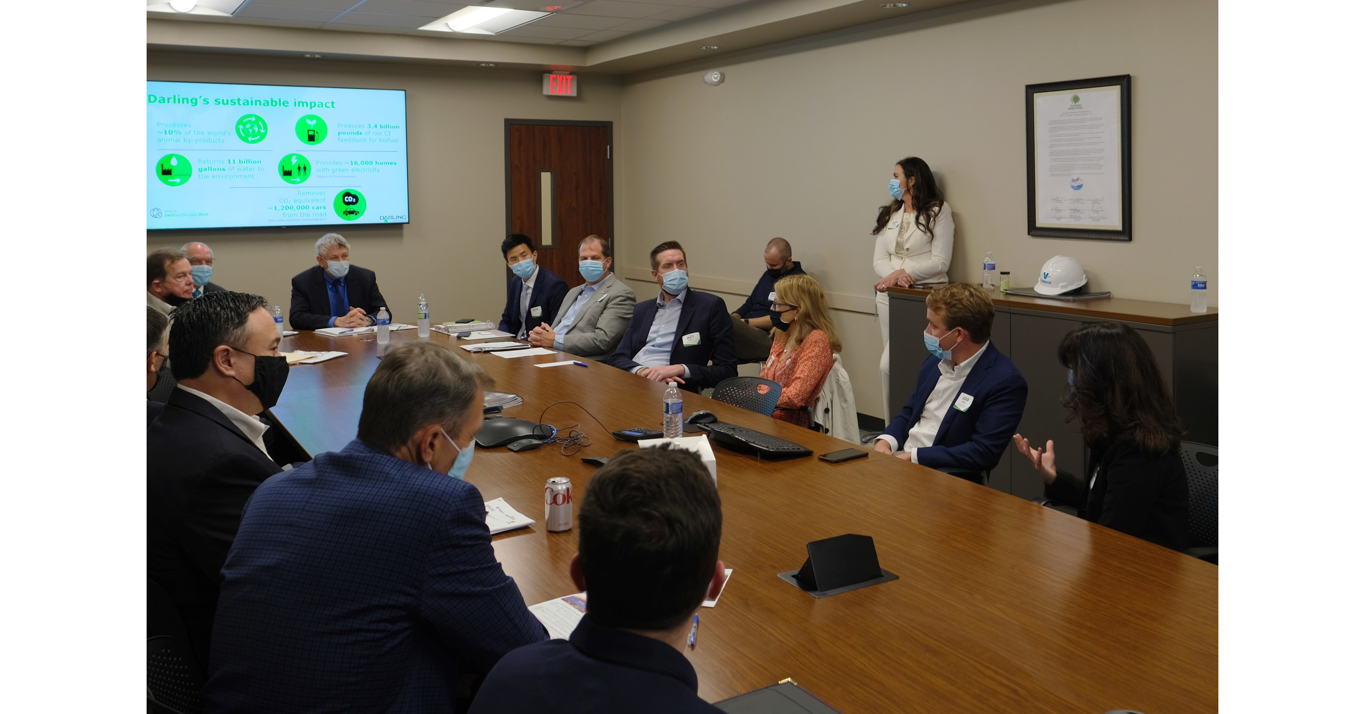 White House Science Advisor Visits Darling Ingredients' JointVenture