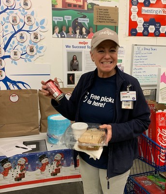 For the second year in a row, Meijer stores and distribution centers are showing appreciation for frontline team members throughout the holiday season by serving meals sourced from local businesses.