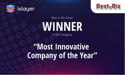 ixlayer Wins Silver in 11th Annual Best in Biz Awards