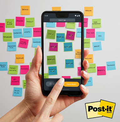 The Post-it App from Post-it Brand has been awarded the prestigious Material Design Award from Google.