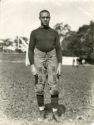 Dr. Charles F. West of Washington & Jefferson College was the first Black quarterback to play in the Rose Bowl Game.