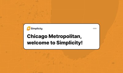 Chicagoland x Simplicity Welcome Banner