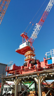 Obayashi Construction Crane in Japan