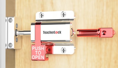TeacherLock Lockdown Device built for fast and efficient lockdown to prevent intruders