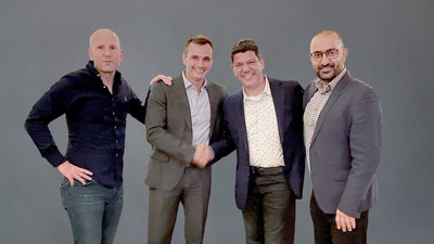Left to right: Henrik Påhlsson, VP Nordics, Riversand; Fredrik Larsson, BU Manager, Nexer Data Management; Karim Iskandar, CEO Europe, MD, Syndigo; Sachin Kumar, VP Customer & Partner Success Europe, Riversand