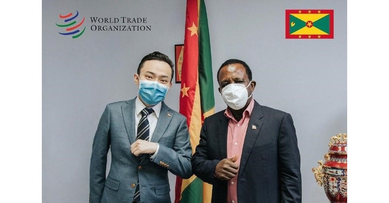 Justin Sun nomeado pelo Ministério das Relações Exteriores como embaixador de Granada na Organização Mundial de Comércio (OMC) Justin Sun nomeado pelo Ministério das Relações Exteriores como embaixador de Granada na Organização Mundial de Comércio (OMC)