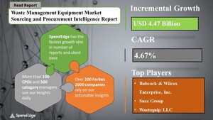 Waste Management Equipment Sourcing and Procurement Report with Top Suppliers, Supplier Evaluation Metrics, and Procurement Strategies - SpendEdge