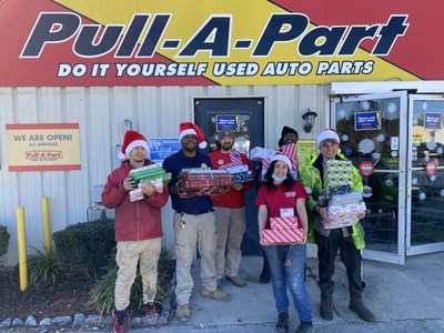 Pull A Part Donates 33k To Help Families In Need This Holiday