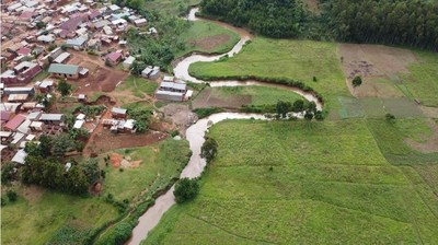 The site of the new public secondary school in the Namatala region of Mbale District, Eastern Uganda, where construction will begin in February 2022