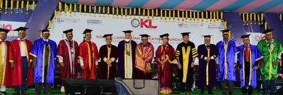 KL University honors Dr. K. Sivan, Chairman, ISRO & Kamal Bali, President & MD, VOLVO Group India with Honorary Degree of ‘Doctor of Science’ and Telugu film actor, Mohd. Ali, Brahmasri C. Koteswara Rao, Viswa Vikhyaatha Pravachanakartha and K. Anand, Founder, Silicon Andhra, USA, with Doctor of Letters Degrees during its XI Convocation