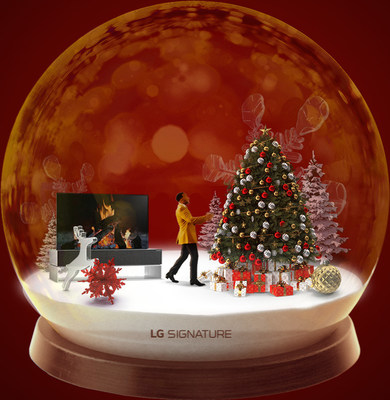 LG SIGNATURE DELIVERS WARM WISHES FOR THE MOST WONDERFUL TIME OF THE YEAR